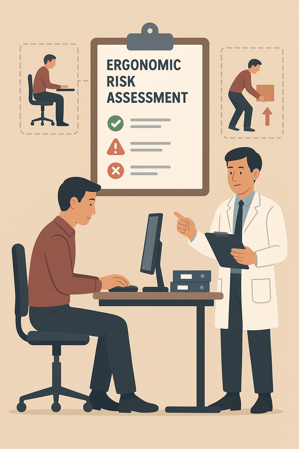 ارزیابی ریسک ارگونومیک در محیط کار